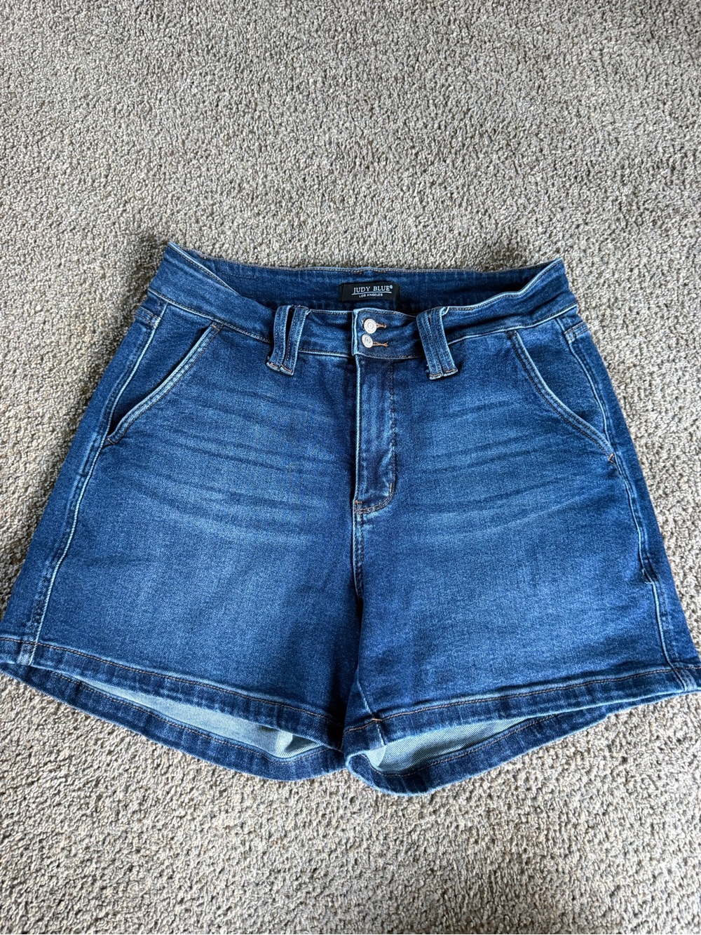 Judy Blue Blue Denim Shorts 1X